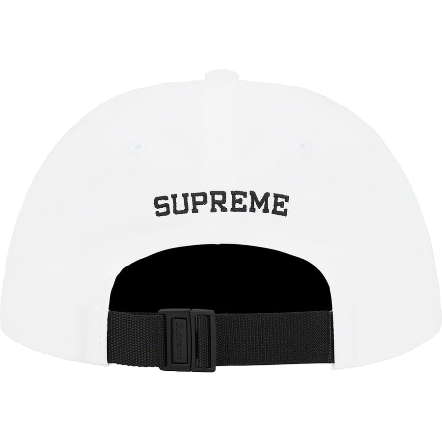 SUPREME BEADED 6 PANEL HAT NWT WHITE SS19