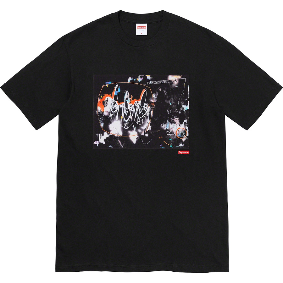 Details on Futura Tee Black from spring summer 2022 (Price is $48)