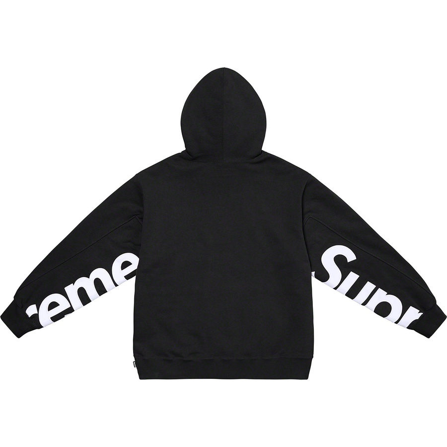 Details on Cropped Panels Hooded Sweatshirt Black from spring summer 2022 (Price is $158)
