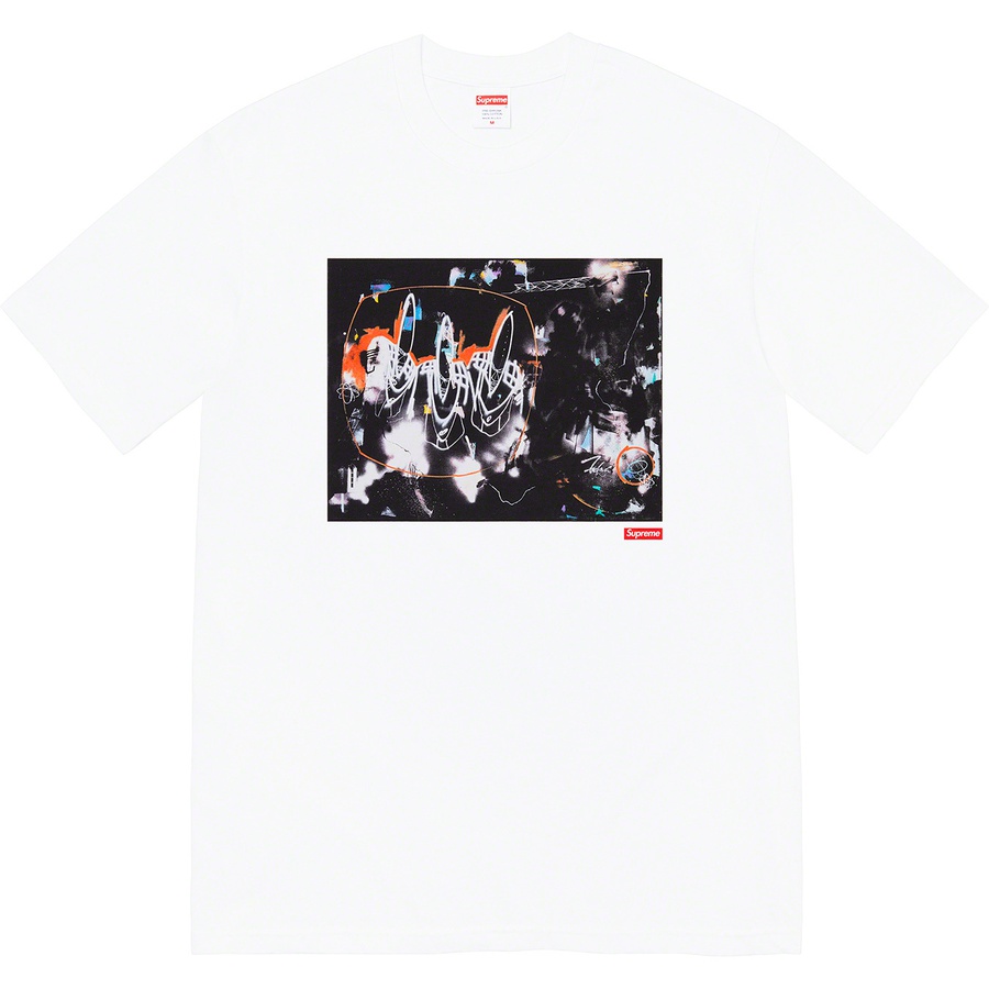 Details on Futura Tee White from spring summer
                                                    2022 (Price is $48)