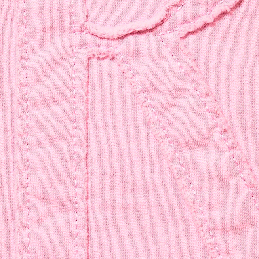 Details on Tonal Appliqué Crewneck Pale Pink from spring summer 2022 (Price is $148)