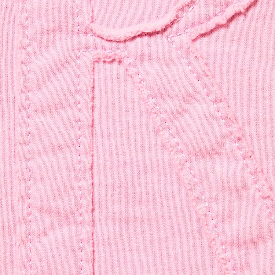 Details on Tonal Appliqué Crewneck Pale Pink from spring summer
                                                    2022 (Price is $148)