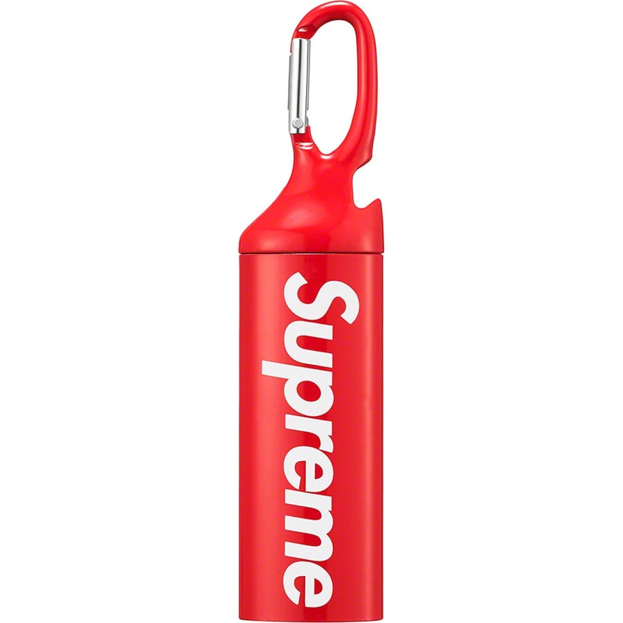 Details on Lighter Case Carabiner Red from spring summer
                                                    2022 (Price is $18)