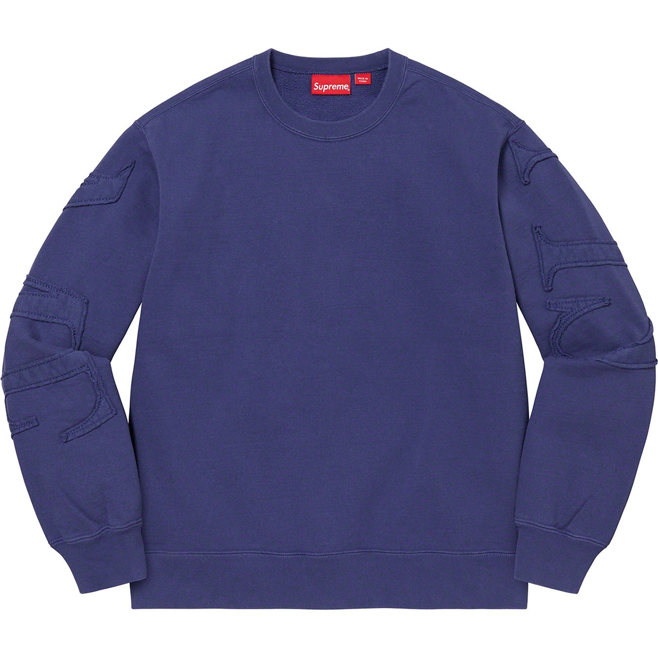 Tonal Appliqué Crewneck - spring summer 2022 - Supreme