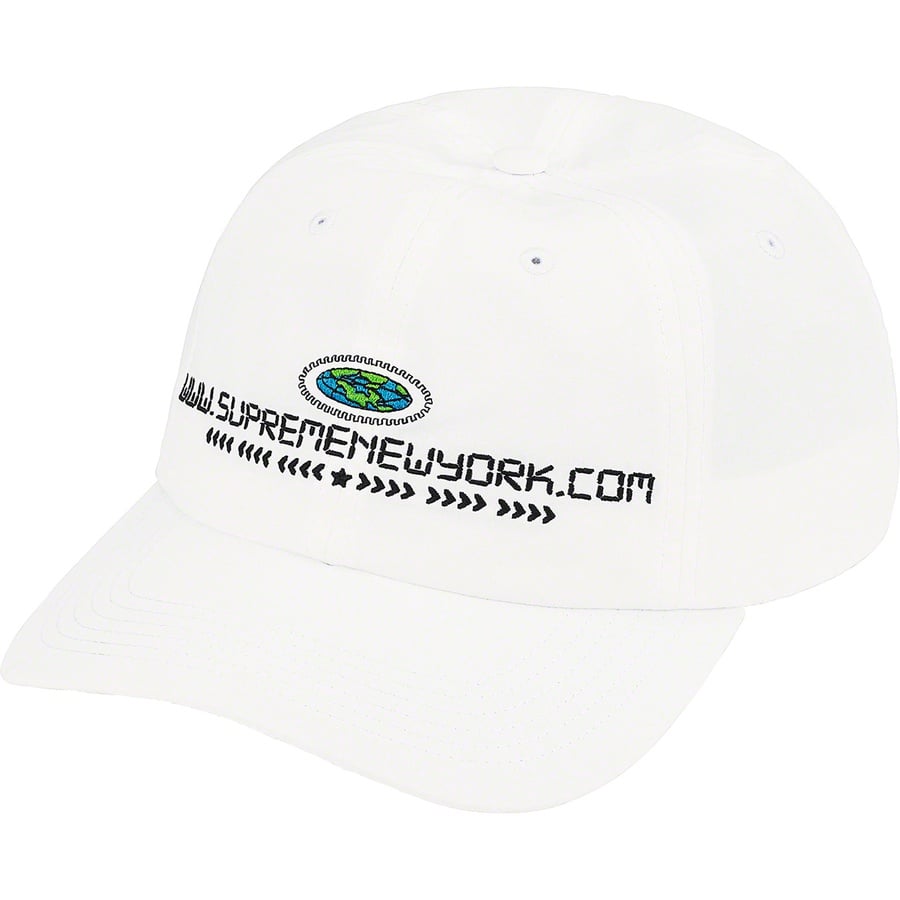 SUPREME BEADED 6 PANEL HAT NWT WHITE SS19