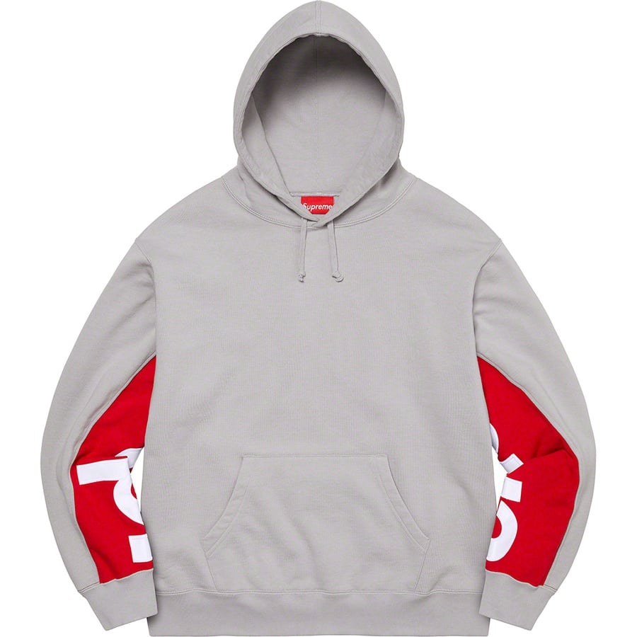 Details on Cropped Panels Hooded Sweatshirt Grey from spring summer 2022 (Price is $158)
