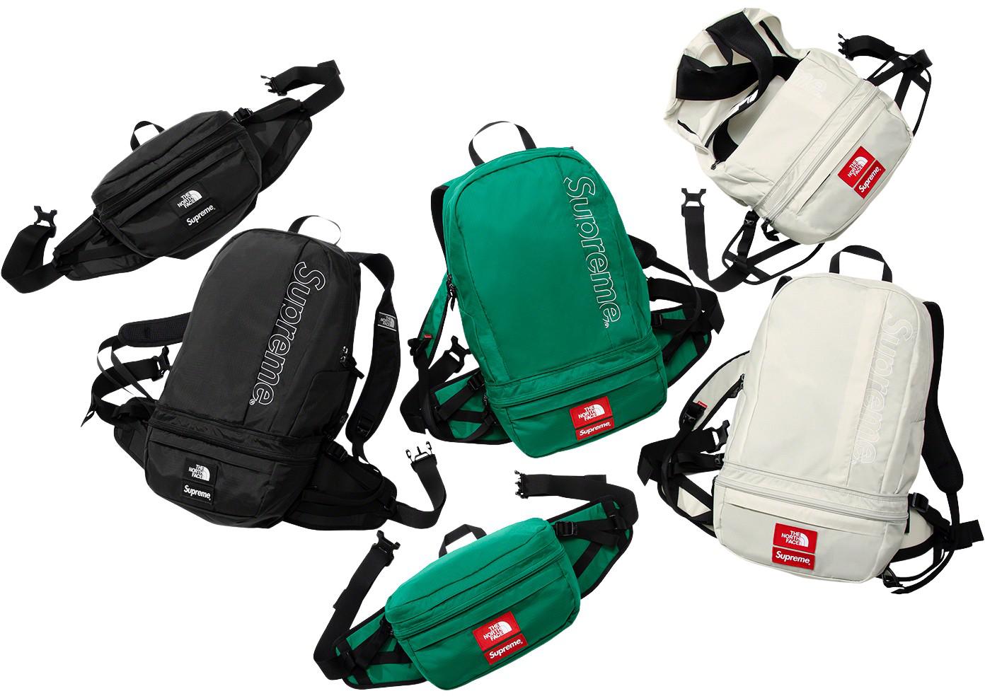 Supreme®/The North Face® Trekking Convertible Backpack + Waist Bag 