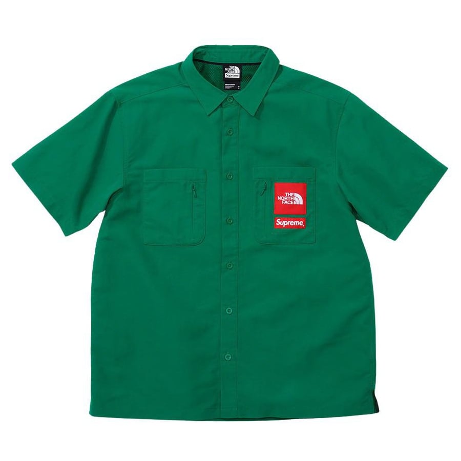Details on Supreme The North Face Trekking S S Shirt  from spring summer
                                                    2022 (Price is $118)