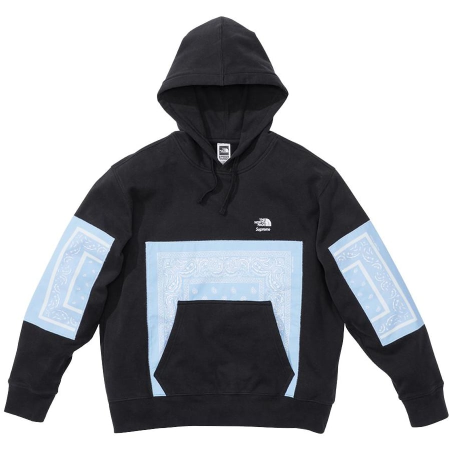 Details on Supreme The North Face Bandana Hooded Sweatshirt  from spring summer 2022 (Price is $158)