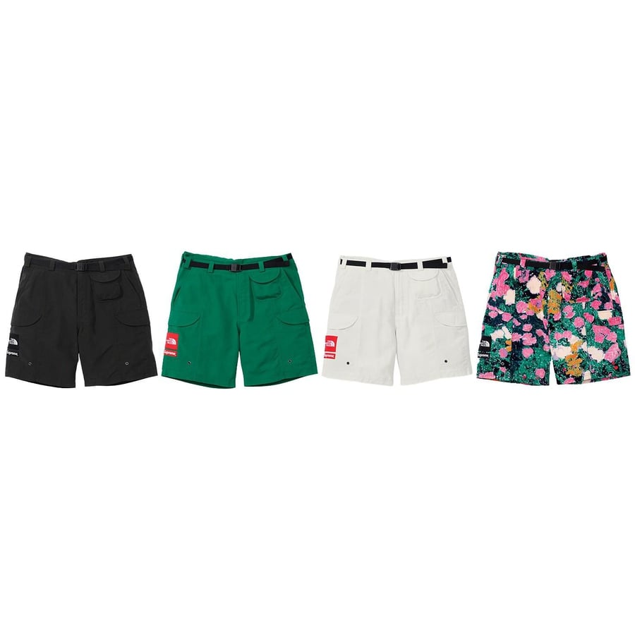 Details on Supreme The North Face Trekking Packable Belted Short from spring summer 2022 (Price is $118)