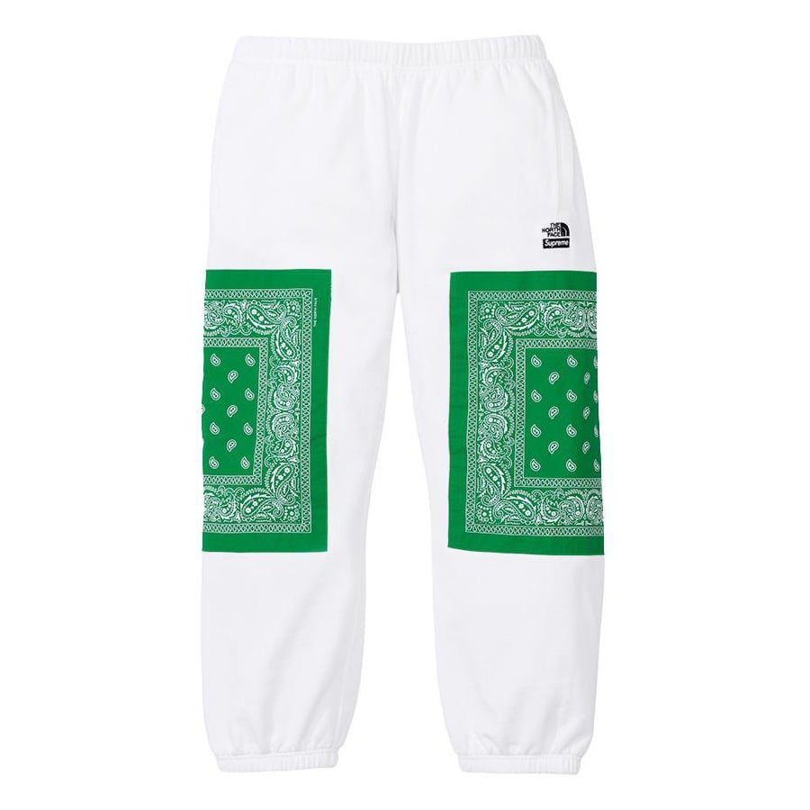 Details on Supreme The North Face Bandana Sweatpant  from spring summer
                                                    2022 (Price is $148)