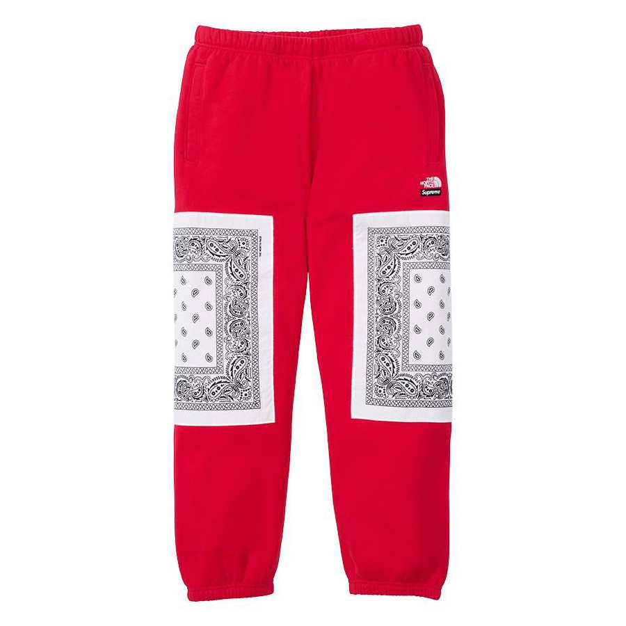 Details on Supreme The North Face Bandana Sweatpant  from spring summer 2022 (Price is $148)