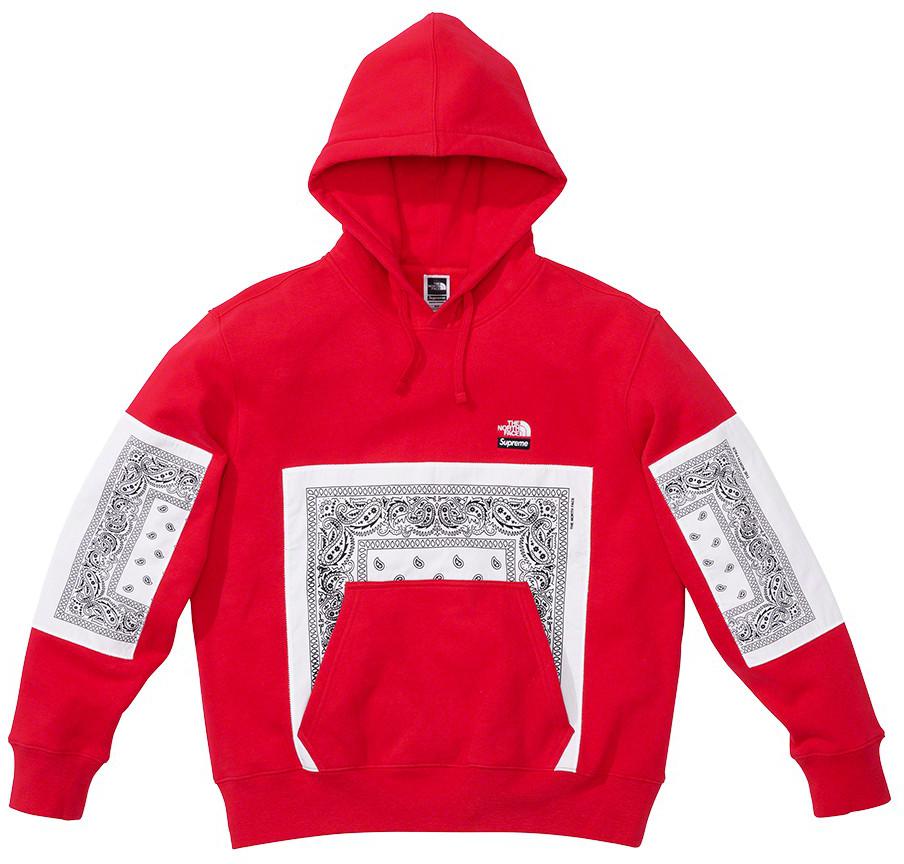 Supreme®/The North Face® Bandana Hooded Sweatshirt - Supreme Community