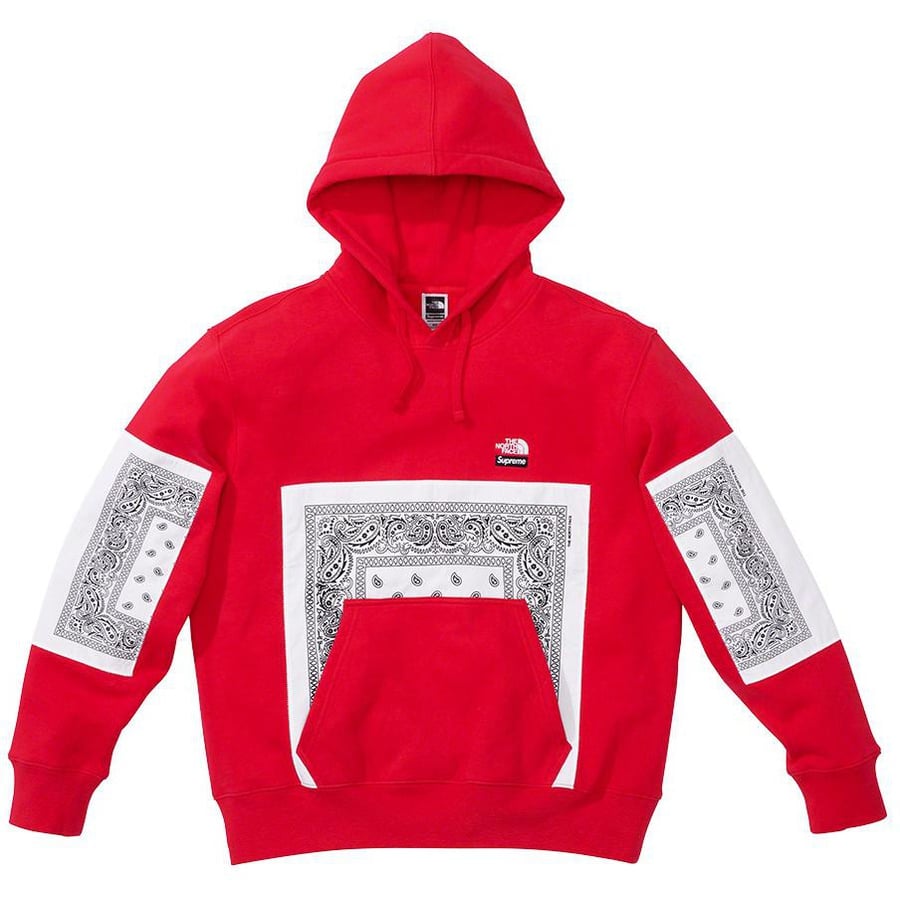 The North Face Bandana Hooded Sweatshirt - spring summer 2022 - Supreme