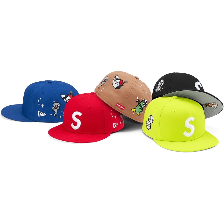 Supreme Characters S Logo New Era releasing on Week 16 for spring summer 2022