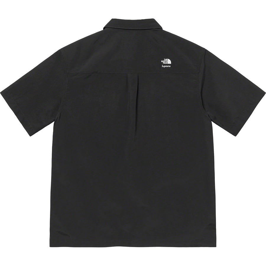 Details on Supreme The North Face Trekking S S Shirt Black from spring summer
                                                    2022 (Price is $118)