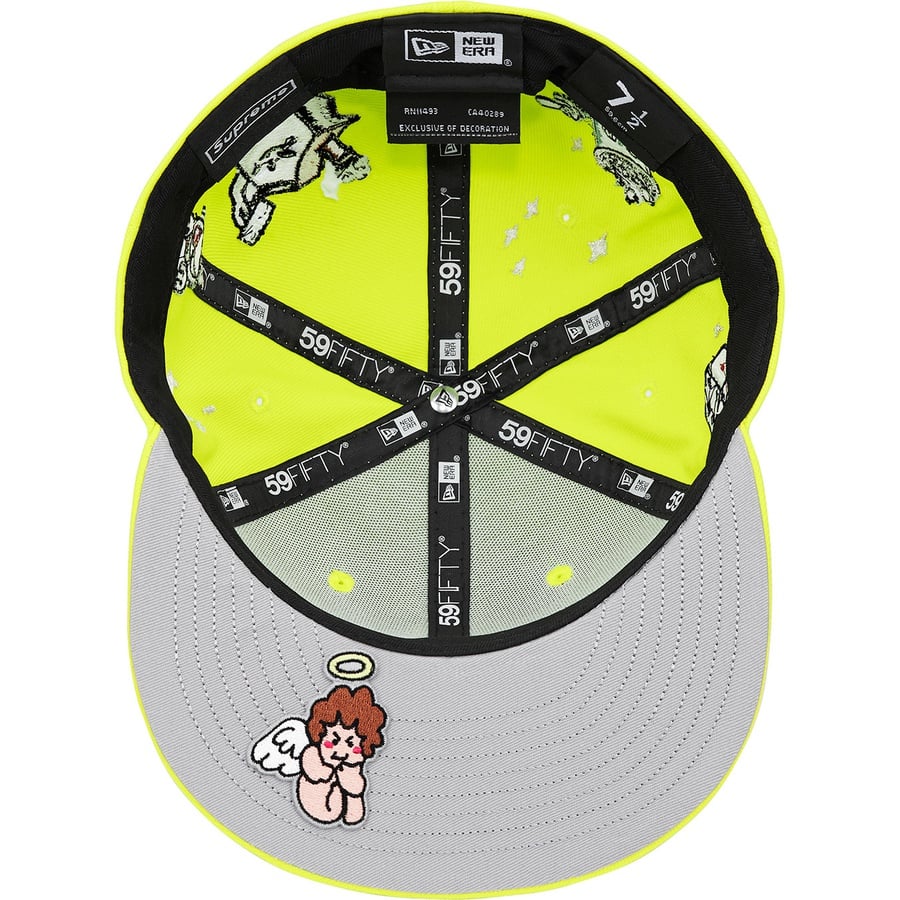 Details on Characters S Logo New Era Neon Green from spring summer
                                                    2022 (Price is $54)