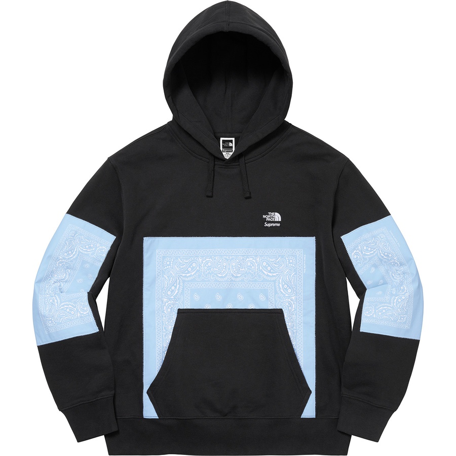 supreme tnf hooded sweatshirt