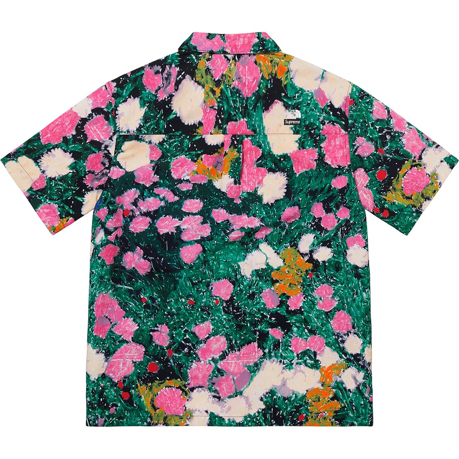 Details on Supreme The North Face Trekking S S Shirt Flowers from spring summer
                                                    2022 (Price is $118)