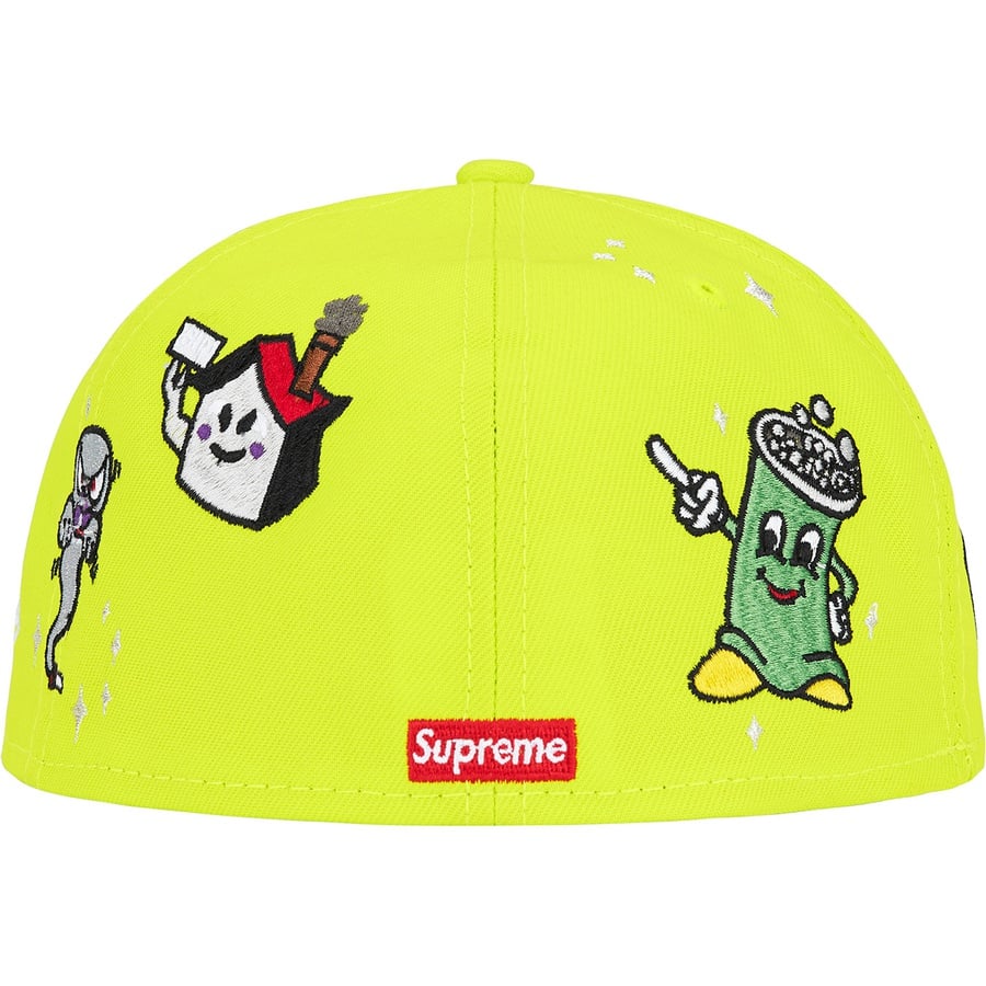 Details on Characters S Logo New Era Neon Green from spring summer
                                                    2022 (Price is $54)