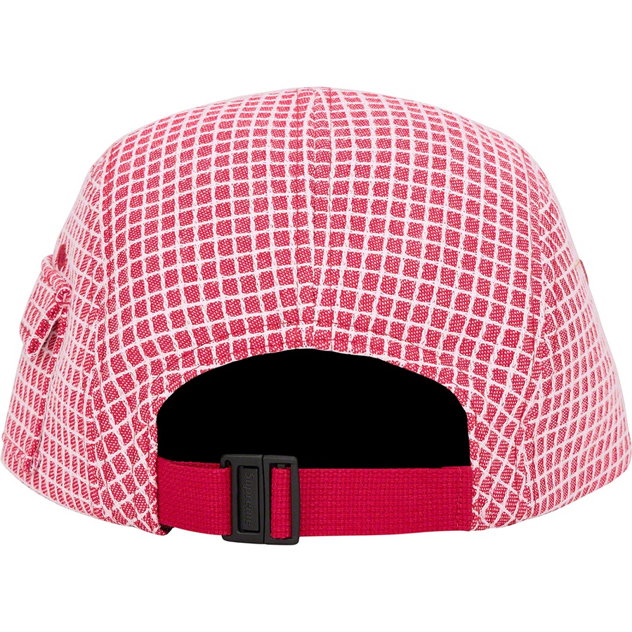 Details on Denim Ripstop Camp Cap Red from spring summer
                                                    2022 (Price is $48)