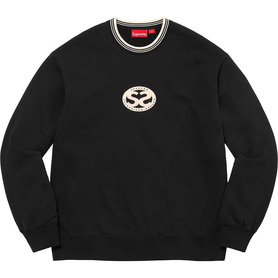 Details on Double S Crewneck Black from spring summer 2022 (Price is $138)