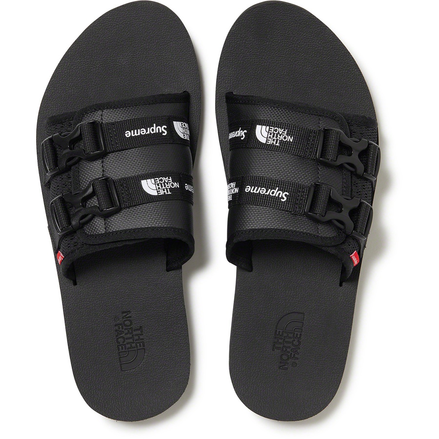 Details on Supreme The North Face Trekking Sandal Black from spring summer
                                                    2022 (Price is $88)