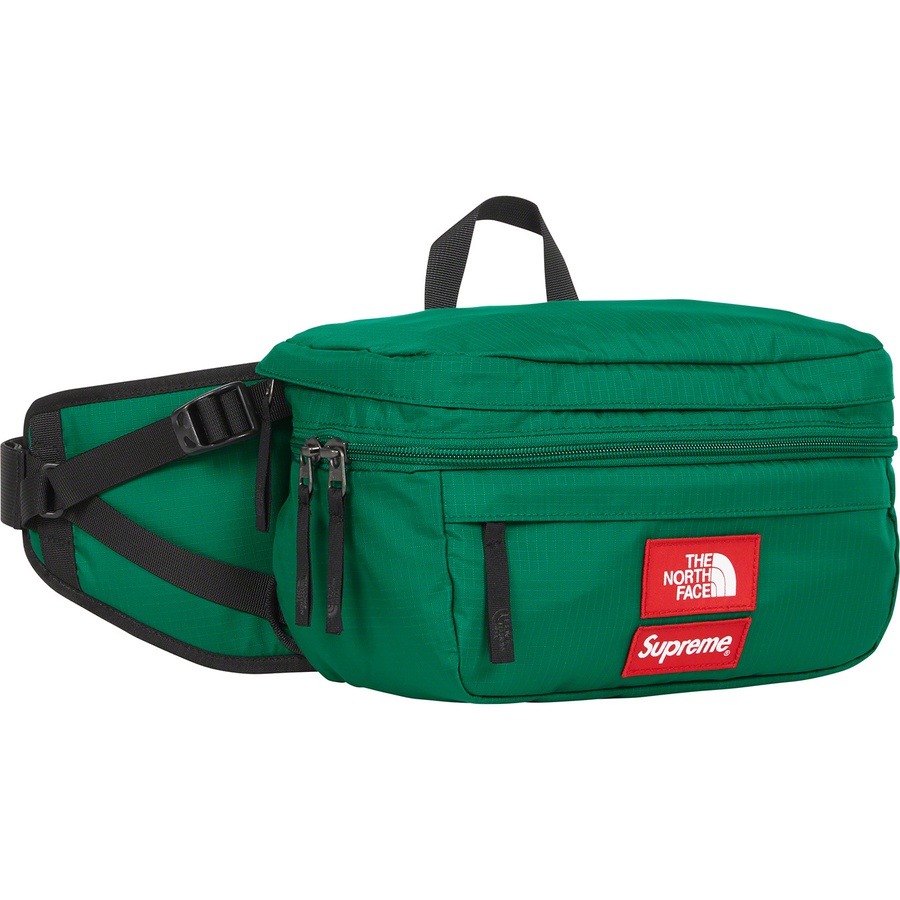 Details on Supreme The North Face Trekking Convertible Backpack + Waist Bag Dark Green from spring summer
                                                    2022 (Price is $168)