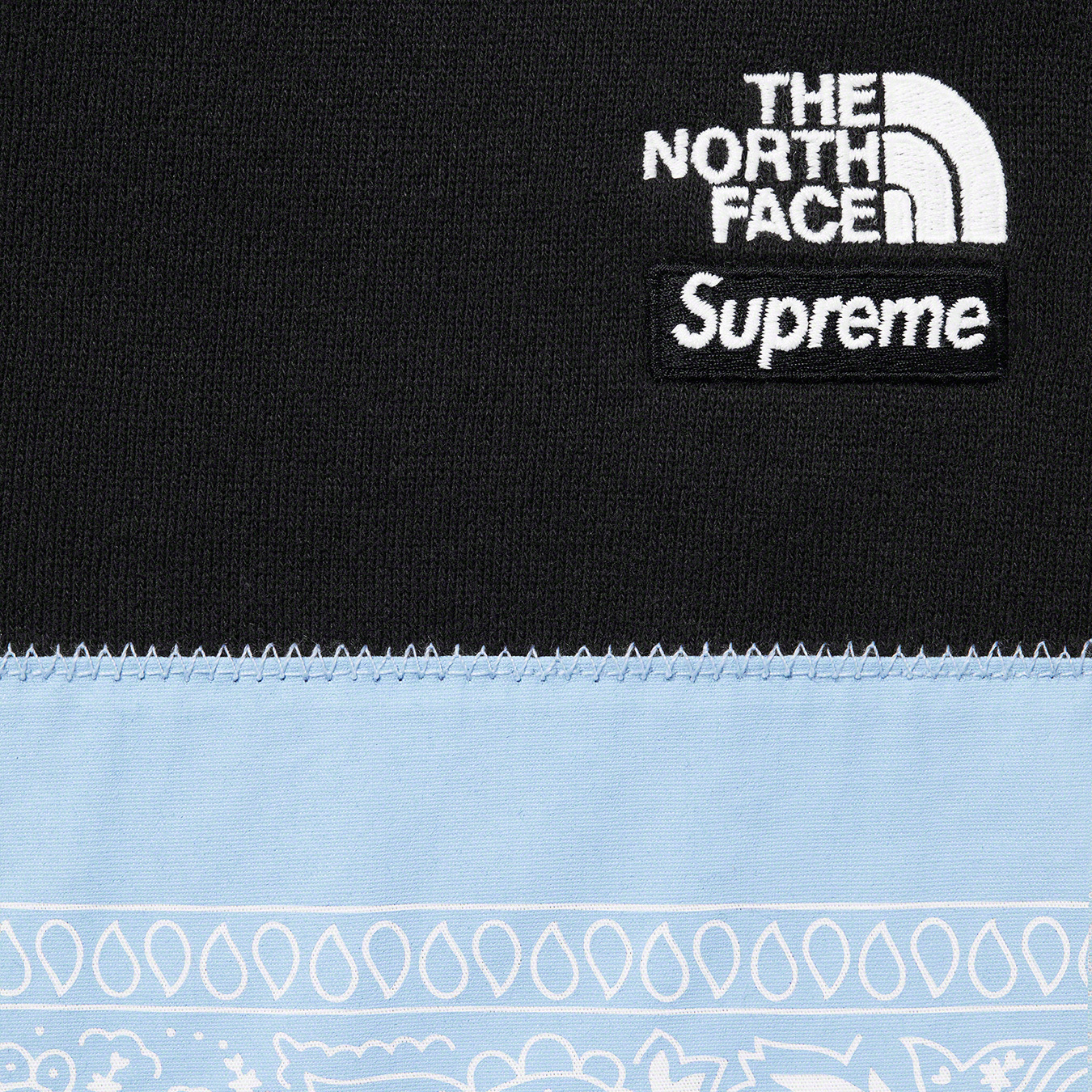 The North Face Bandana Hooded Sweatshirt - spring summer 2022 - Supreme