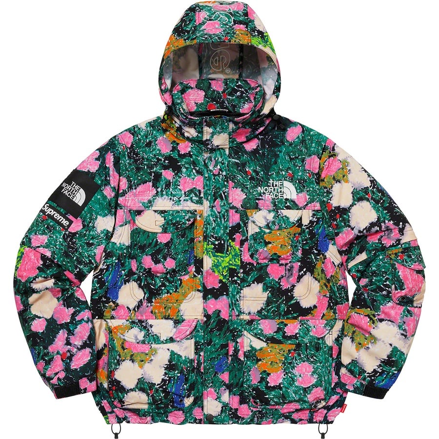 Details on Supreme The North Face Trekking Convertible Jacket Flowers from spring summer
                                                    2022 (Price is $298)