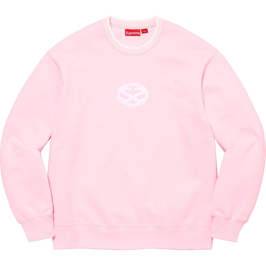 Details on Double S Crewneck Light Pink from spring summer 2022 (Price is $138)