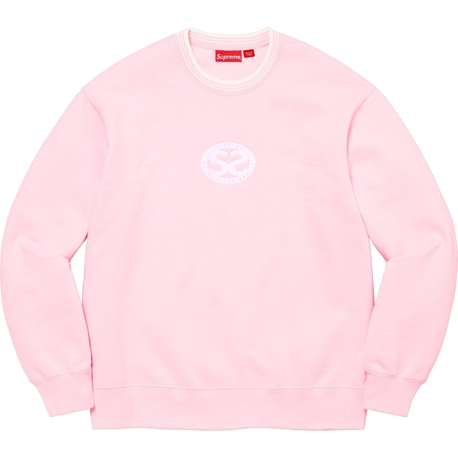 Details on Double S Crewneck Light Pink from spring summer
                                                    2022 (Price is $138)