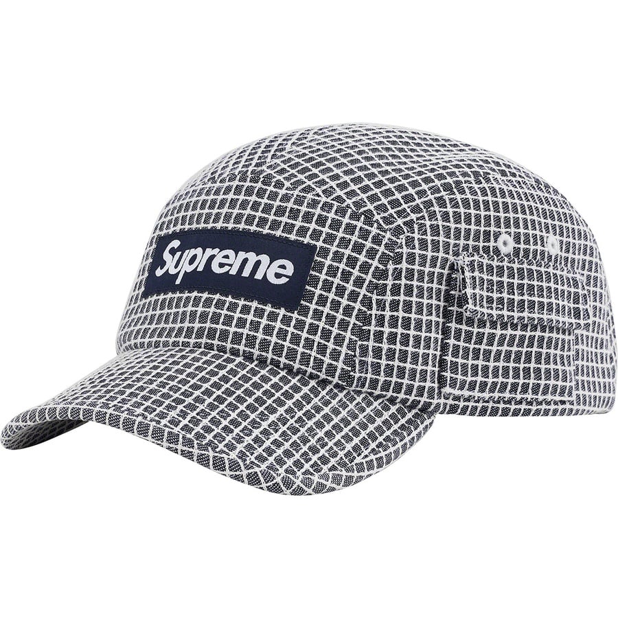 Details on Denim Ripstop Camp Cap Dark Blue from spring summer
                                                    2022 (Price is $48)