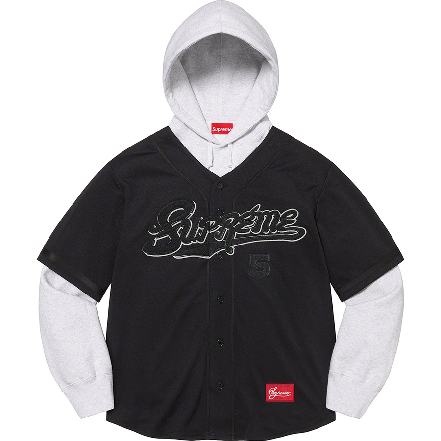 Supreme BaseballJerseyHooded Sweatshirt | www.srisolamalaipc.ac.in