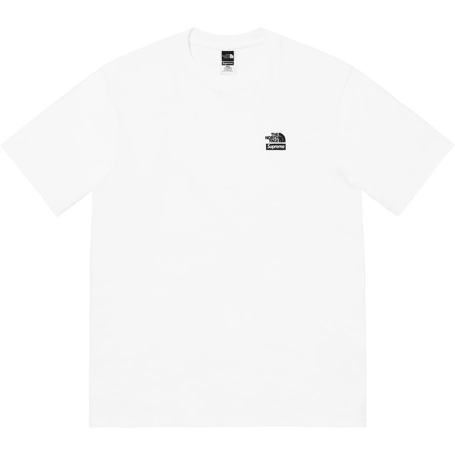 Details on Supreme The North Face Bandana Tee White from spring summer
                                                    2022 (Price is $58)