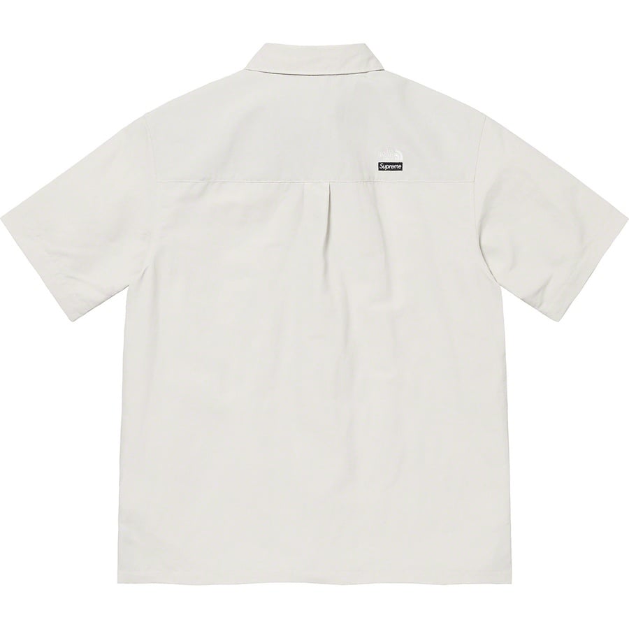 Details on Supreme The North Face Trekking S S Shirt Stone from spring summer
                                                    2022 (Price is $118)