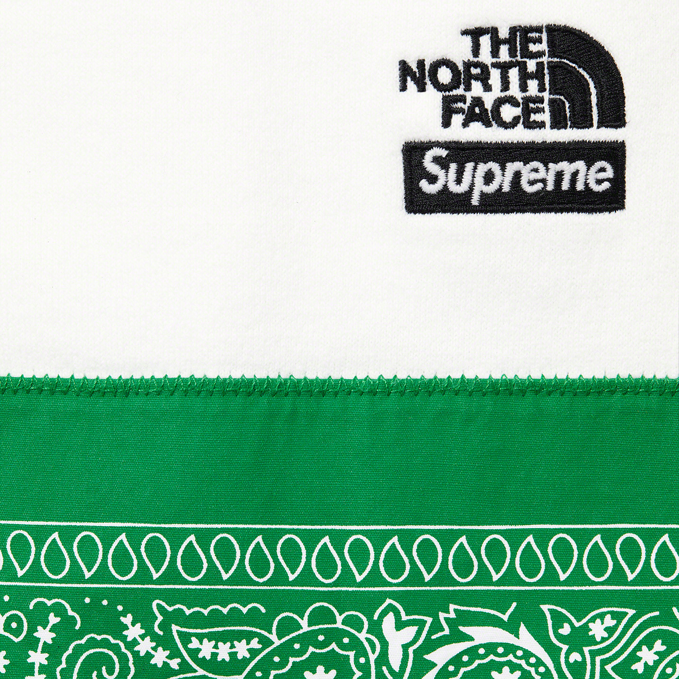 The North Face Bandana Hooded Sweatshirt - spring summer 2022 - Supreme