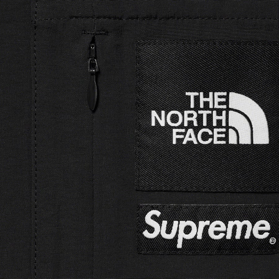 Details on Supreme The North Face Trekking S S Shirt Black from spring summer
                                                    2022 (Price is $118)