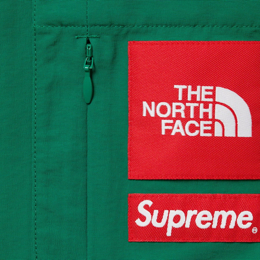 Details on Supreme The North Face Trekking S S Shirt Dark Green from spring summer
                                                    2022 (Price is $118)