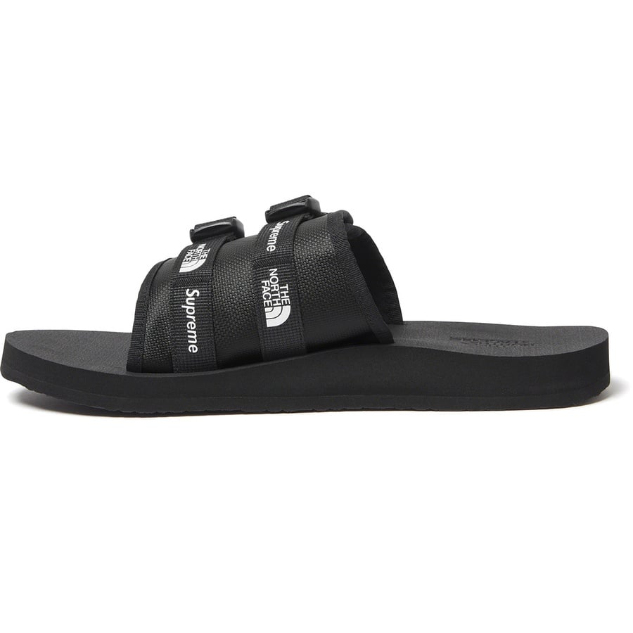 Details on Supreme The North Face Trekking Sandal Black from spring summer
                                                    2022 (Price is $88)