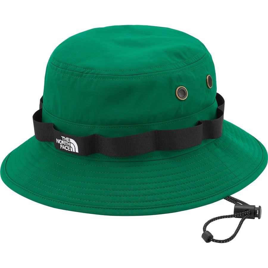 Details on Supreme The North Face Trekking Crusher Dark Green from spring summer
                                                    2022 (Price is $68)