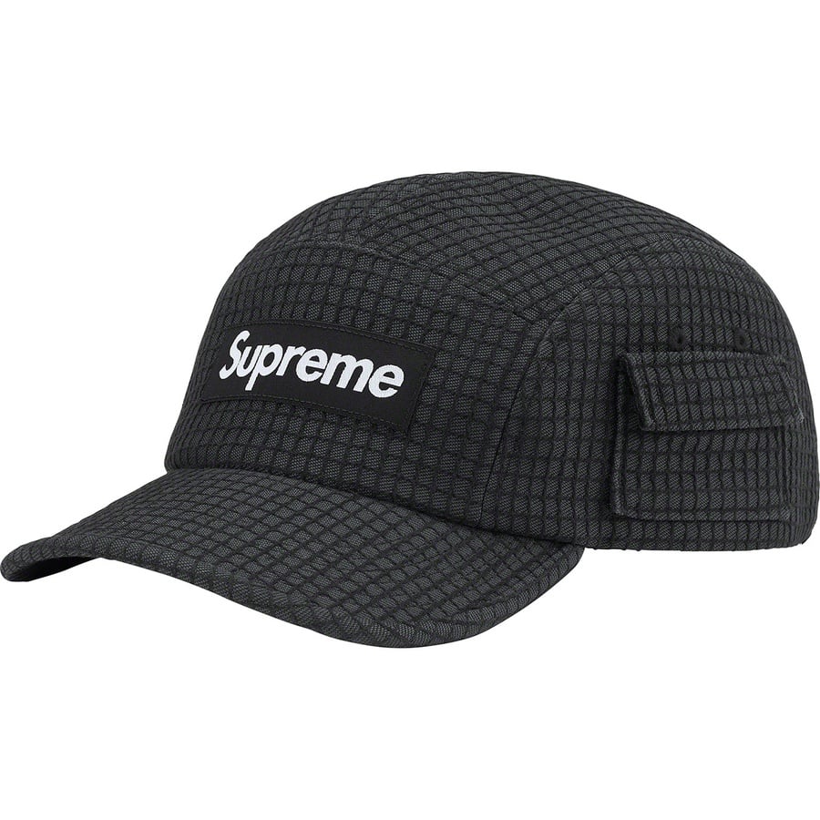 Supreme Denim Ripstop Camp Cap (SS22) - Black - $48