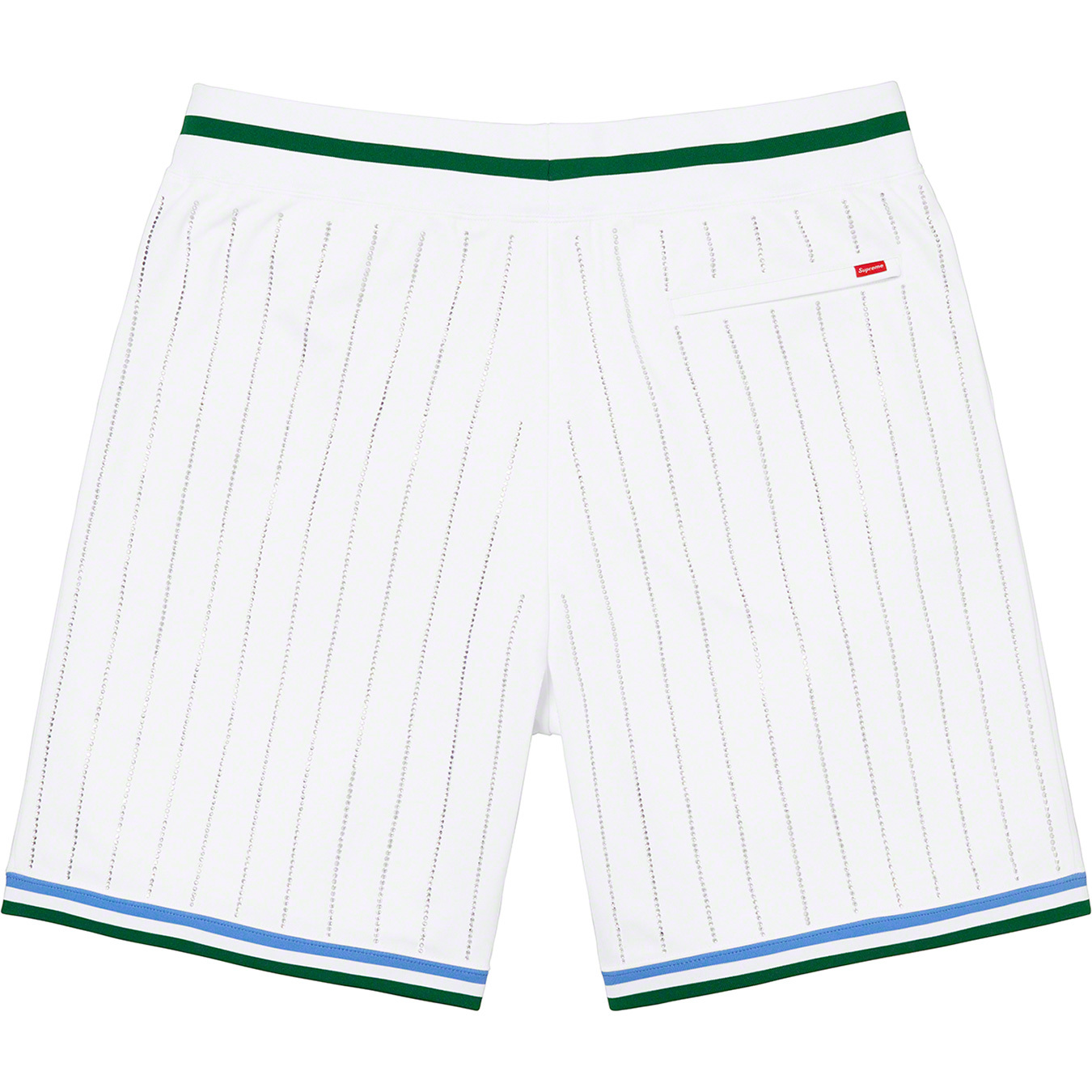 Rhinestone Stripe Basketball Short - spring summer 2022 - Supreme