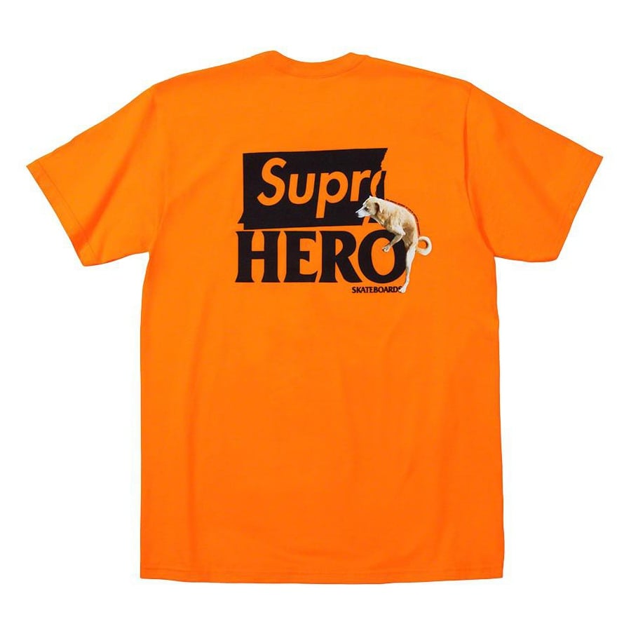 Supreme Anti Hero Dog Tee L Tシャツ/カットソー(半袖/袖なし) トップス メンズ 日本購入