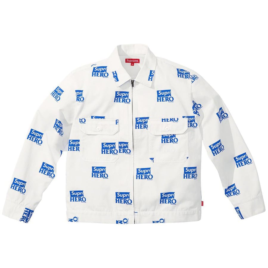 Details on Supreme ANTIHERO Work Jacket  from spring summer
                                                    2022 (Price is $188)