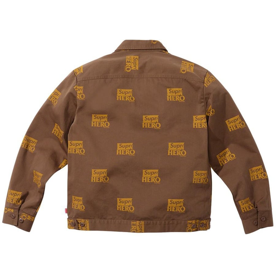 Details on Supreme ANTIHERO Work Jacket  from spring summer
                                                    2022 (Price is $188)