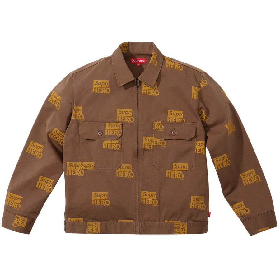 Details on Supreme ANTIHERO Work Jacket  from spring summer
                                                    2022 (Price is $188)