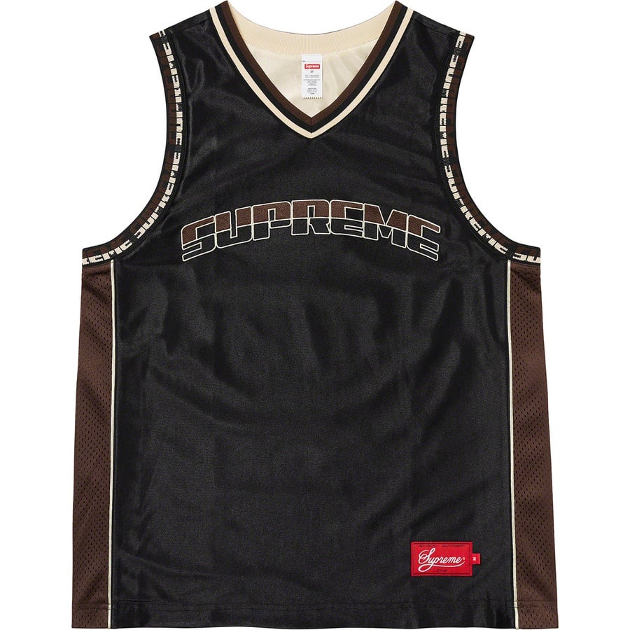 Details on Reversible Basketball Jersey Black from spring summer 2022 (Price is $118)