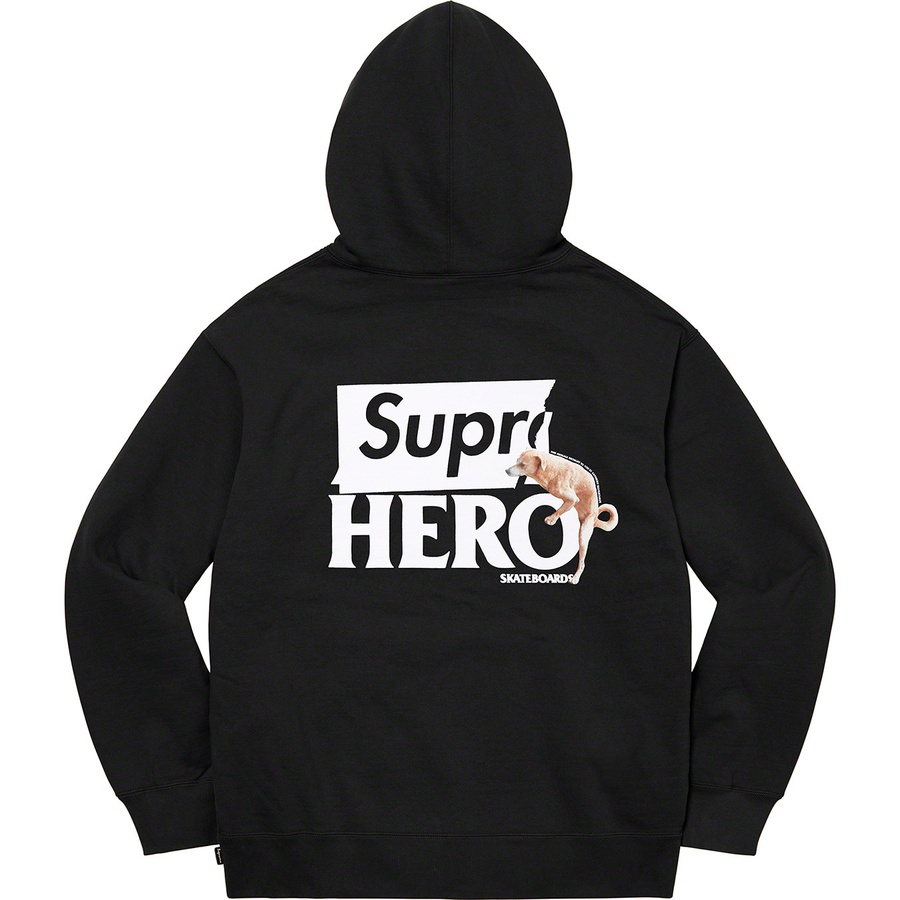 Details on Supreme ANTIHERO Hooded Sweatshirt Black from spring summer
                                                    2022 (Price is $168)