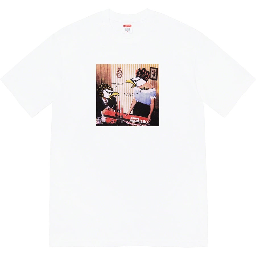 Details on Supreme ANTIHERO Curbs Tee White from spring summer
                                                    2022 (Price is $44)